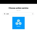Selecting the Webhooks